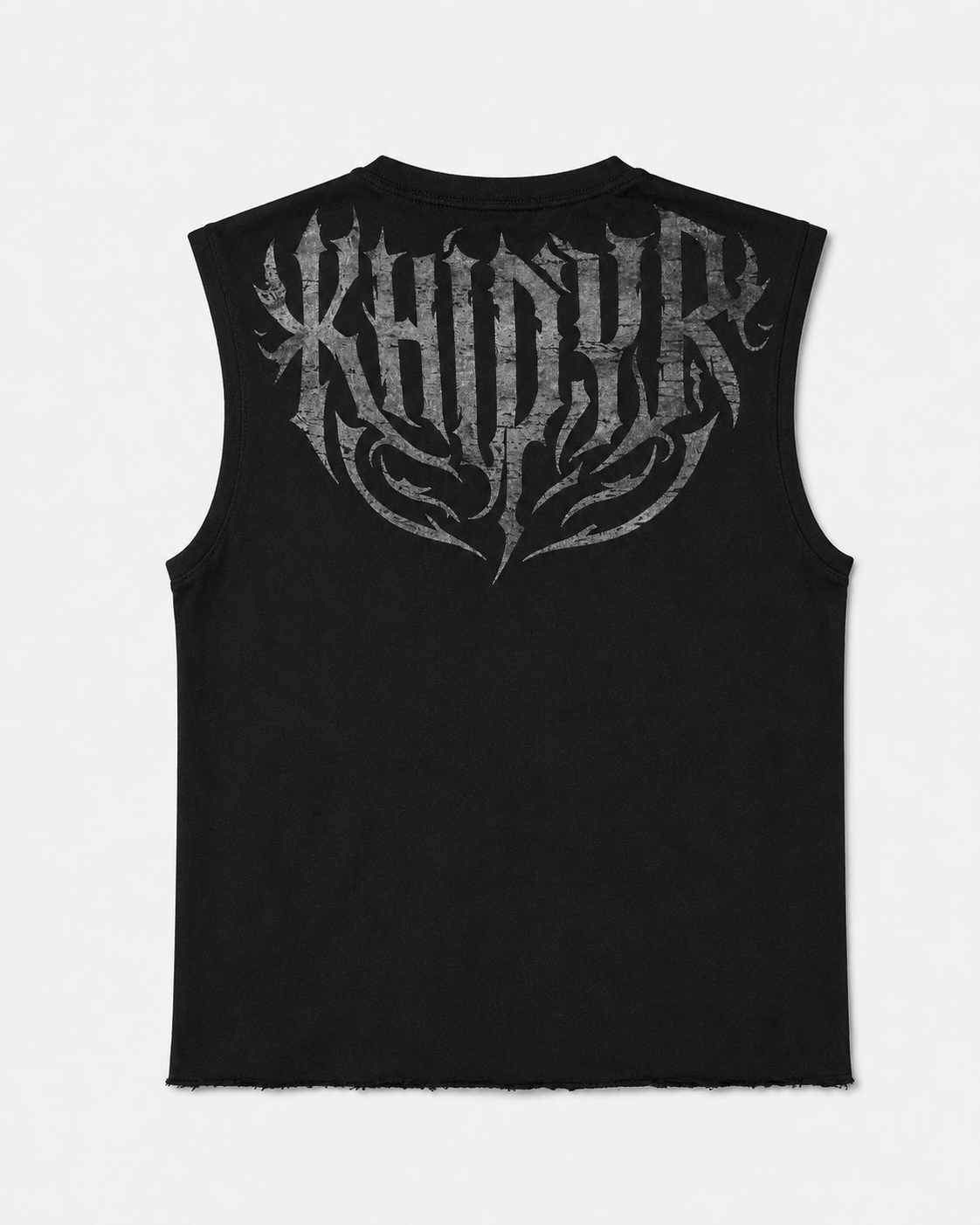 Shadow Cropped Tank in Black